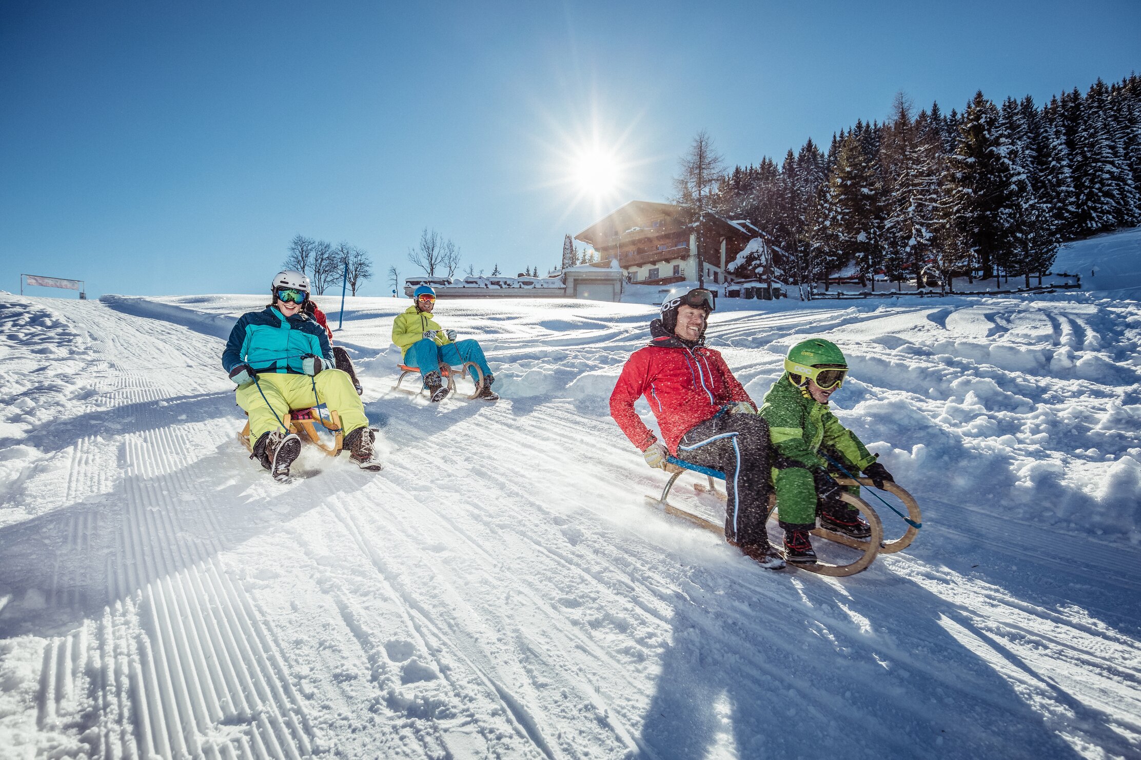 Winter activities Skiing