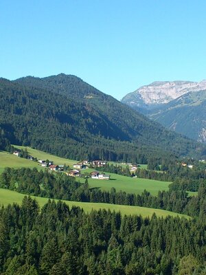 Brandenberg Blick Tal auswärts