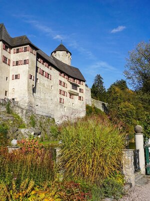 Blick auf Schloss Matzen