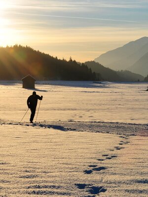 Langlaufloipe am Reintalersee Kramsach