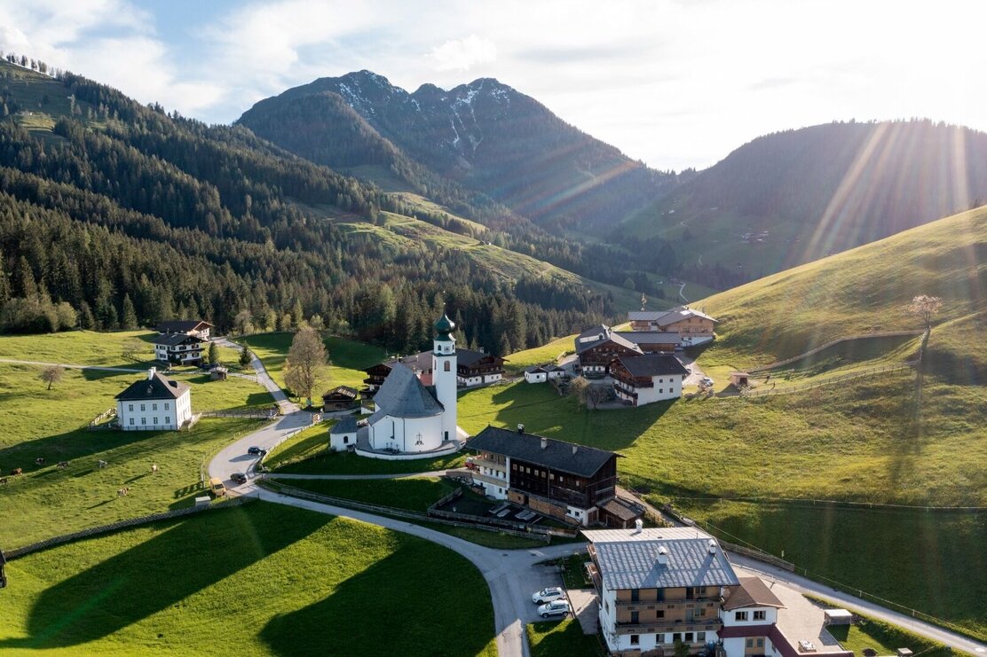 Panorama_Thierbach_05_2021_Drohne_Dabernig_klein.jpg | © Wildschönau Tourismus FG Hannes Dabernig