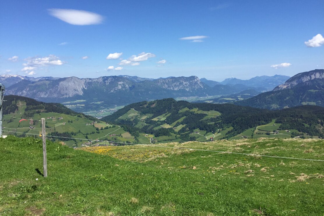 Aussicht von Markbachjoch auf Niederau Teresa (1).JPG | © Wildschönau Tourismus